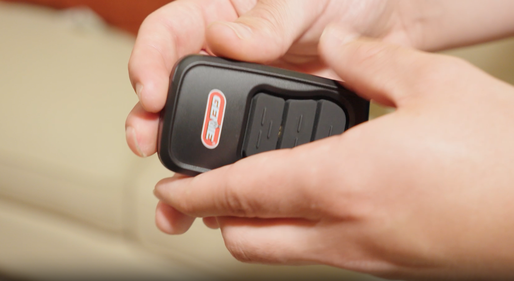 How to change garage remote battery
